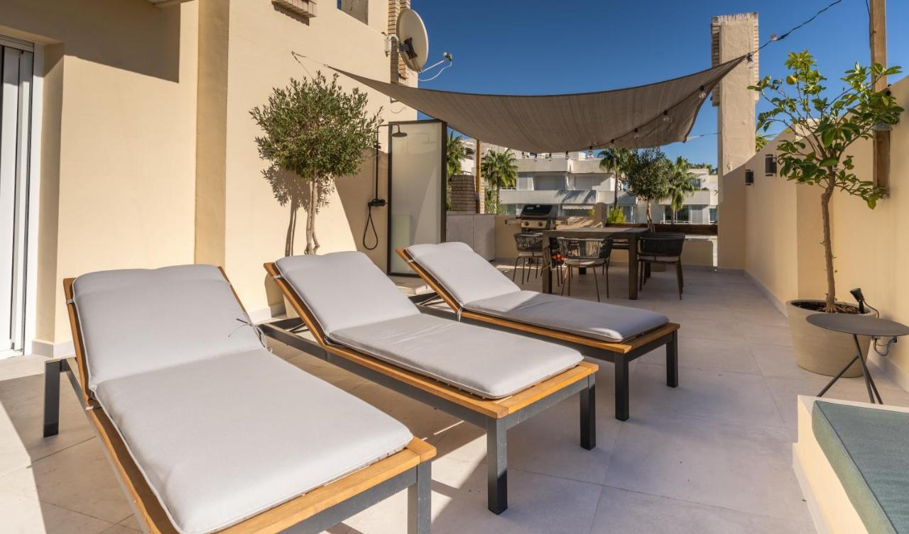 Glamorous 3br Penthouse Mins To Puerto Banus W/terrace Apartamento *